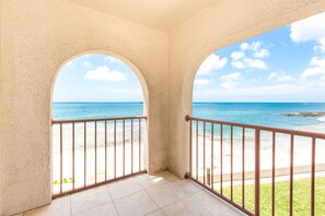 Deluxe Condo, Patio, Sea View | Terrace/patio - Georgetown Villas #218 by Cayman Vacation (Seven Mile Beach)