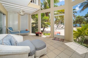 Deluxe Condo, Patio, Lagoon View | Terrace/patio