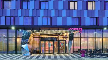 Blick von der Unterkunft