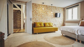 Phòng 2 giường đơn Deluxe | Minibar, trang bị nội thất với thiết kế riêng biệt