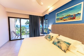 Premium Double Room | Premium bedding, minibar, in-room safe, individually decorated - Casa Verano Beach Hotel - Adults Only (Santa Marta)