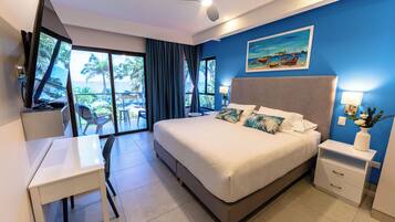 Premium Double Room | Premium bedding, minibar, in-room safe, individually decorated