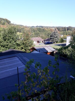 Utsikt fra overnattingsstedet