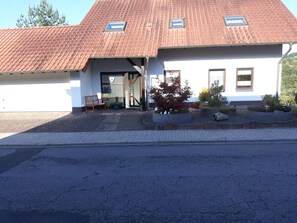 Façade de l’hébergement