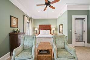 Suite, Non Smoking (Patio, Park View) | 1 bedroom, premium bedding, down comforters, in-room safe - The James Madison Inn (Madison)