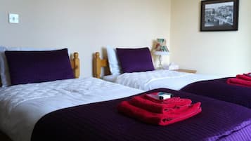Desk, iron/ironing board, free WiFi, bed sheets
