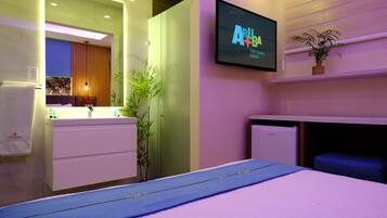 Deluxe Double Room, 1 Queen Bed | 1 bedroom, premium bedding, minibar, individually decorated
