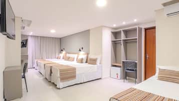 Quarto família | Frigobar, cofres nos quartos, cortinas blackout, Wi-Fi de cortesia