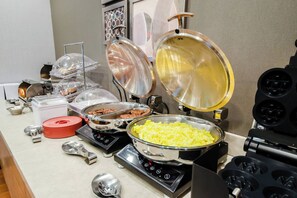 Kontinental frokost er inkludert hver dag