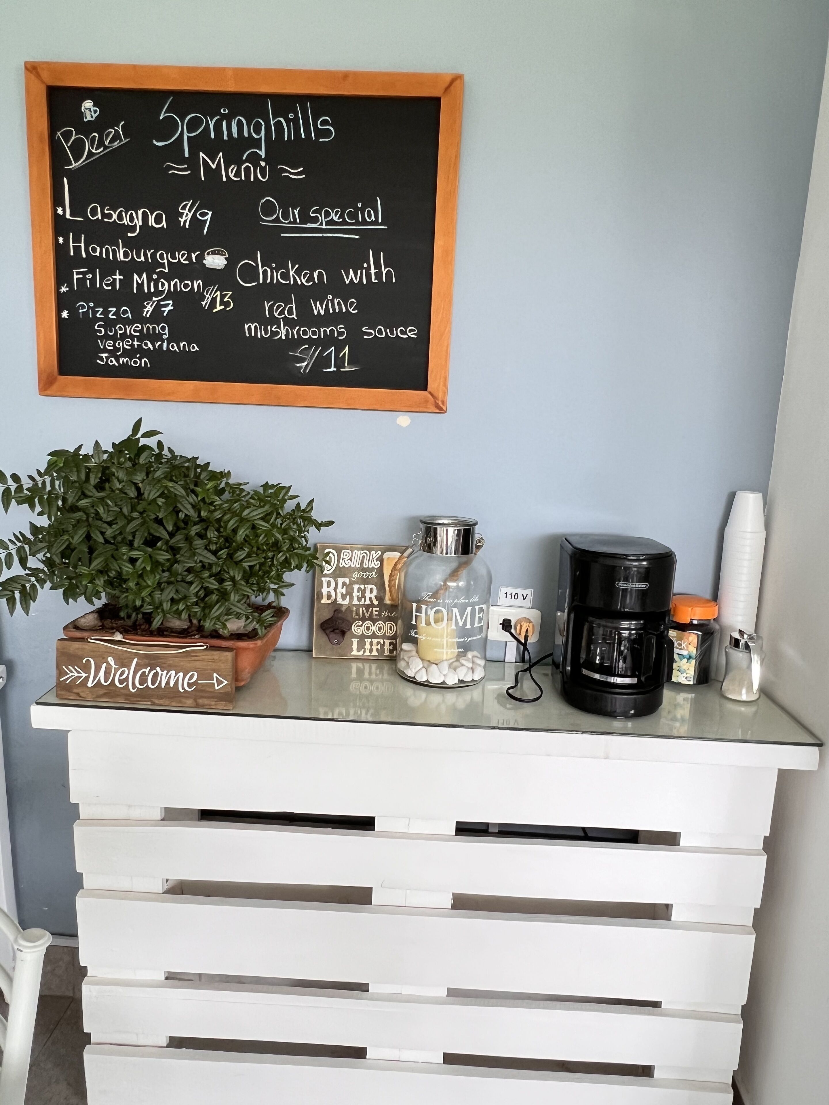 coffee and/or coffee maker