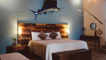 Habitación doble Deluxe, junto a la alberca | 1 habitación, sábanas de algodón egipcio y ropa de cama de alta calidad