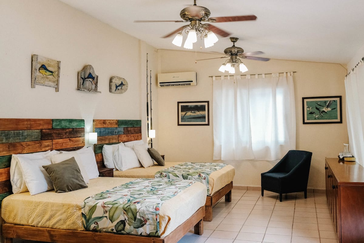 Chambre Double Deluxe, vue piscine | 1 chambre, draps en coton égyptien, literie de qualité supérieure
