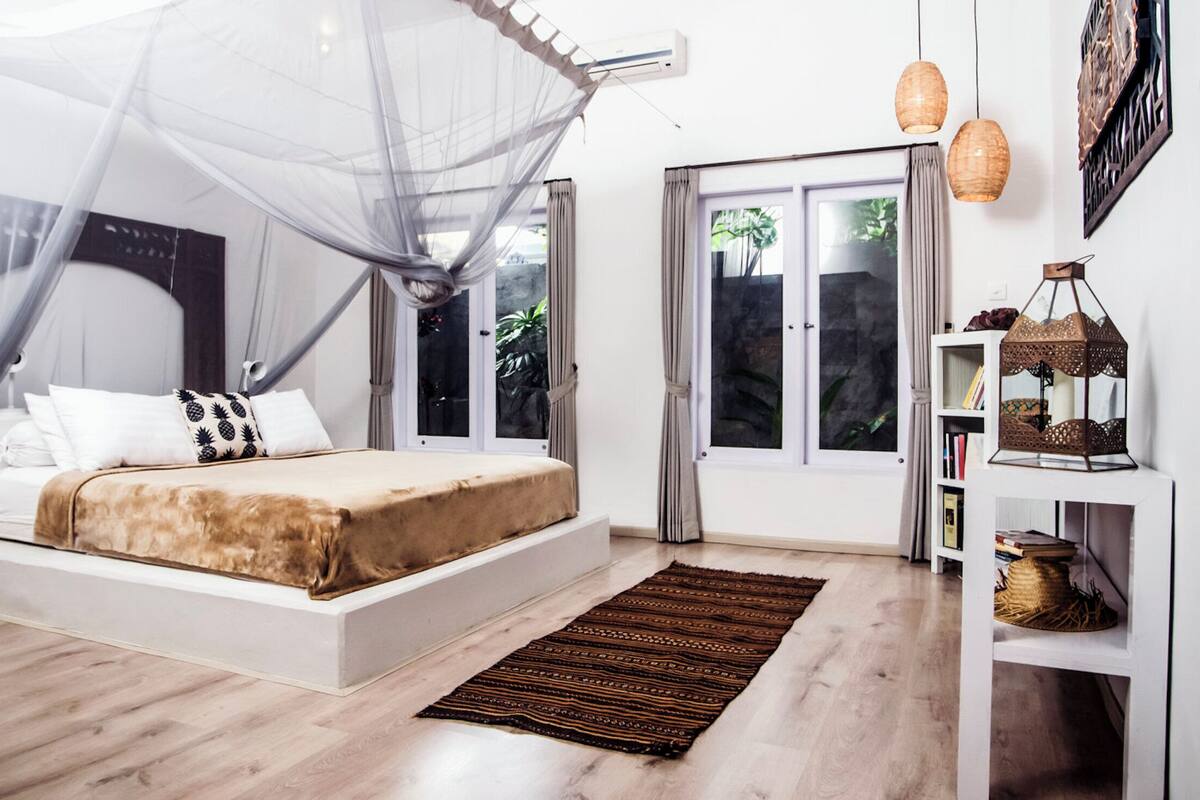 Lila Bungalow 1 - The Apartment | 1 makuuhuone, yksilöllisesti sisustettu, yksilöllisesti kalustettu