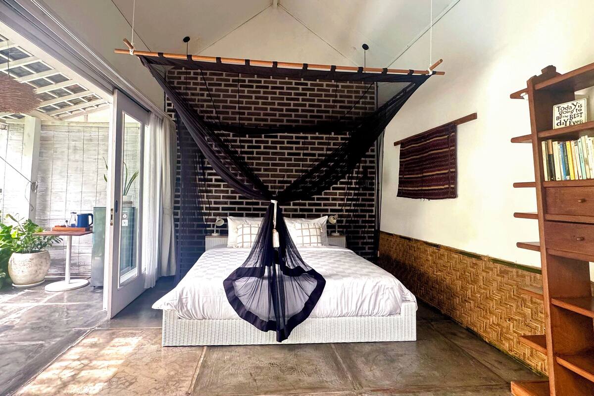 Lila Bungalow 3 - Deluxe Room | 1 makuuhuone, yksilöllisesti sisustettu, yksilöllisesti kalustettu