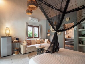 Lila Deluxe Room | Zona de estar