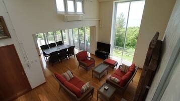 Exclusive Villa, Multiple Beds, Non Smoking | Living area | LCD TV, DVD player