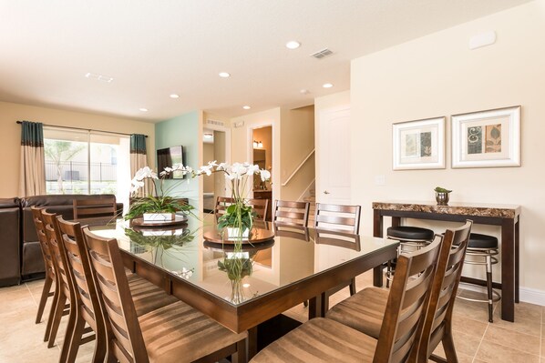 Dining - The Encore Club #7 - 8 Bed 7 Baths Villa (Kissimmee)