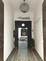 Entrada de la propiedad