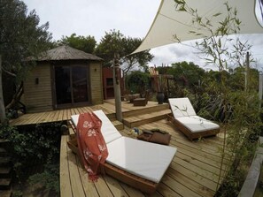 Balcony - Complejo de Cabañas Las Casquivanas (Punta del Diablo)