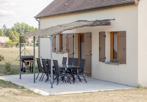 Comfort-Haus, Mehrere Betten, barrierefrei | Terrasse/Patio