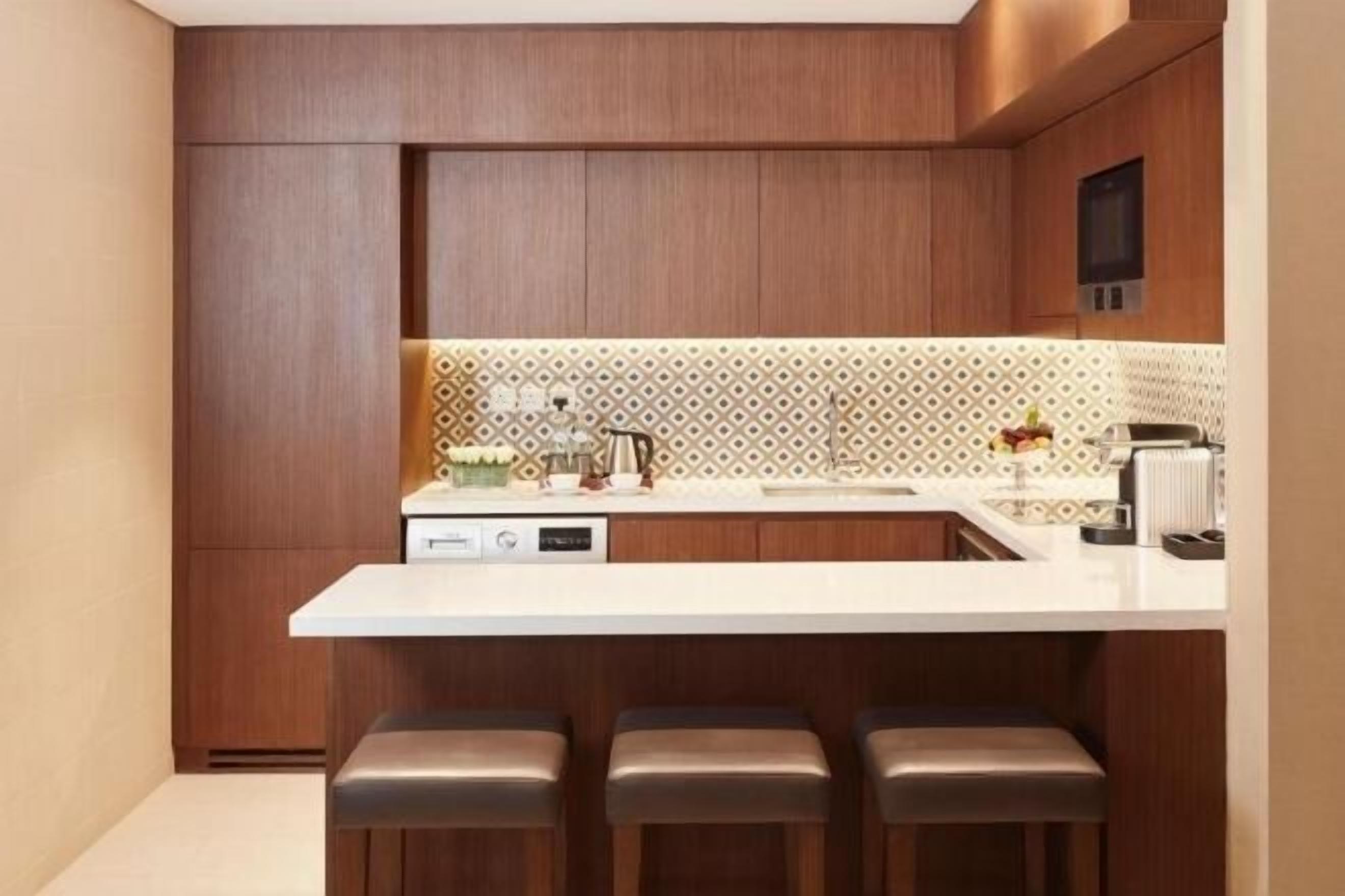 Cozinha privada | Geladeira, micro-ondas, lava-louças, máquina de café expresso