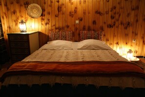 2 bedrooms, blackout curtains, iron/ironing board, rollaway beds