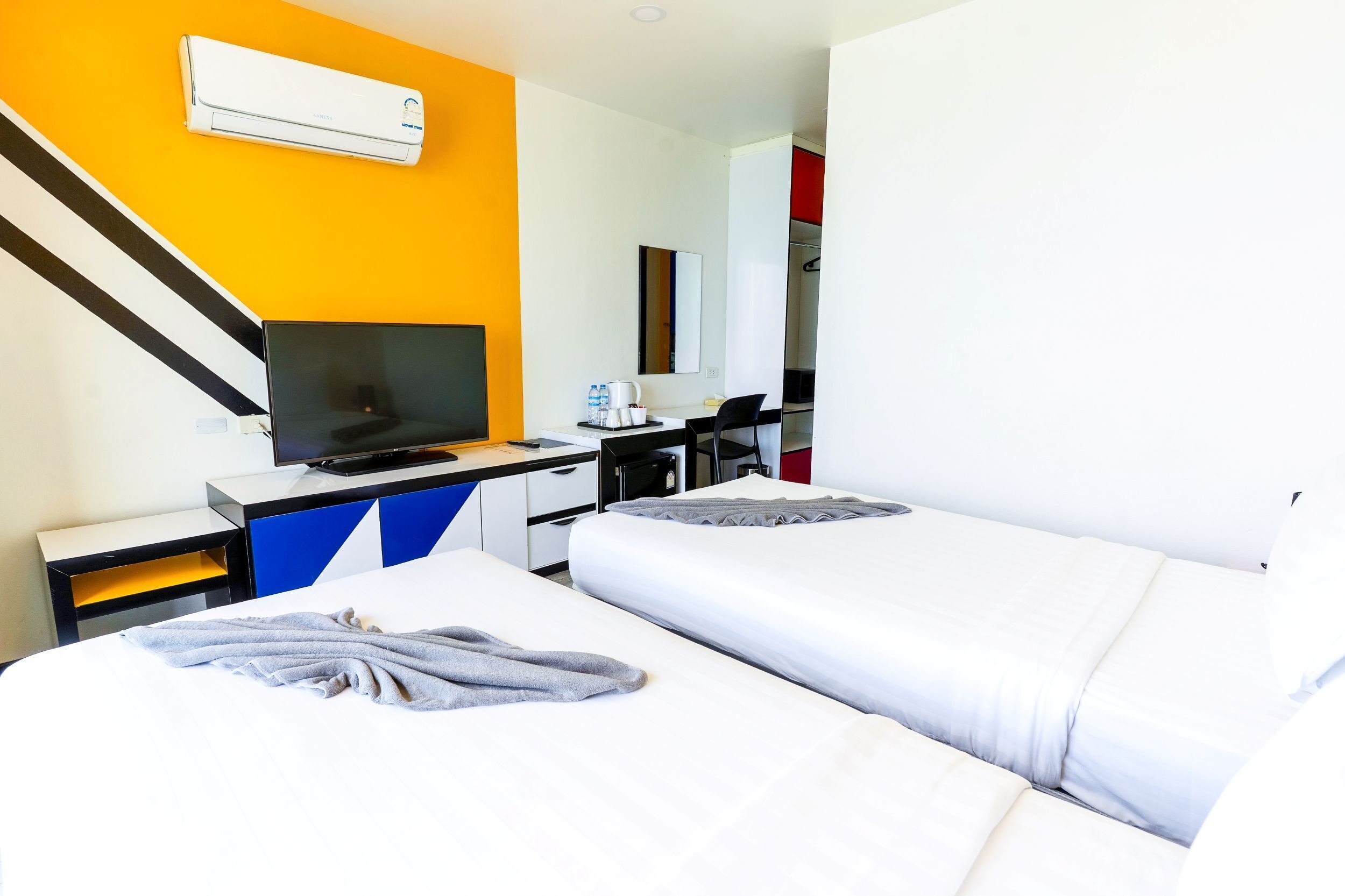 Kamar Standar, pemandangan gunung | Brankas, tirai kedap cahaya, Wi-Fi gratis, dan seprai linen