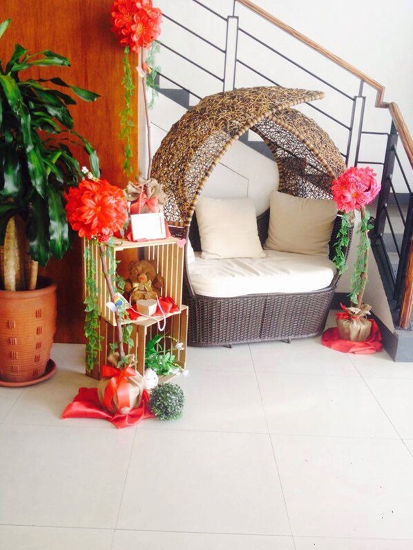 Sitzecke in der Lobby