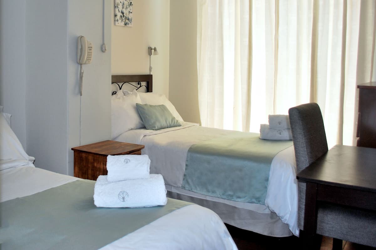 Superior tweepersoonskamer | Hypoallergeen beddengoed, donsdekens, pillowtop-bedden