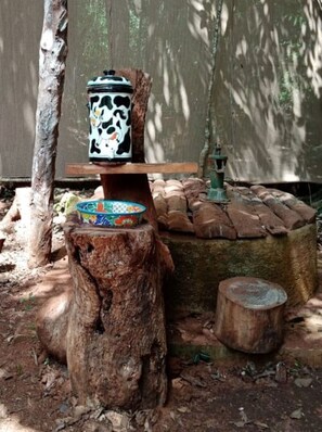 Terrace/patio - Hotel y Temazcal en Solferino (Solferino)
