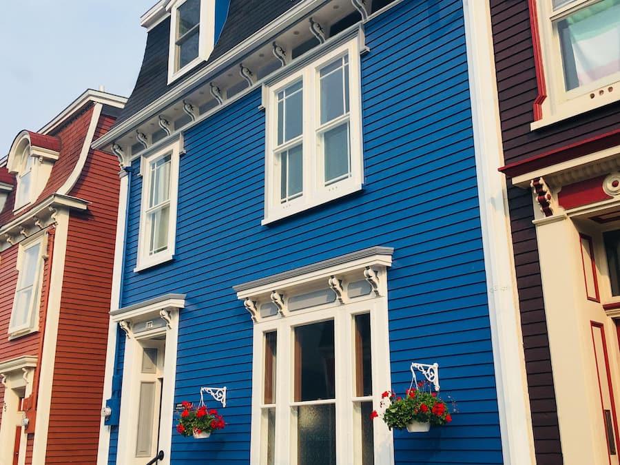 Fassade der Unterkunft