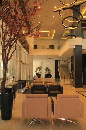 Sala de estar en el lobby