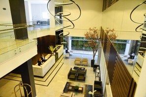 Zona de estar del vestíbulo