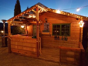 Outdoor dining - Hotel-Gasthof Lammersdorf (Millstatt)