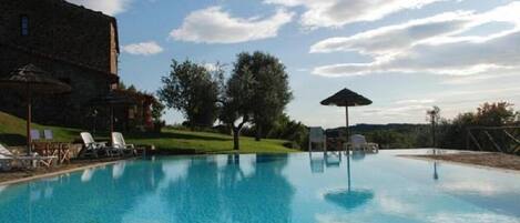 Seasonal outdoor pool