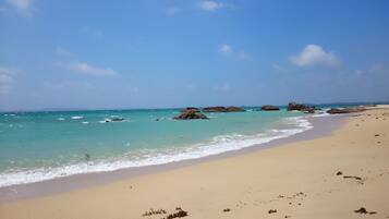 White sand