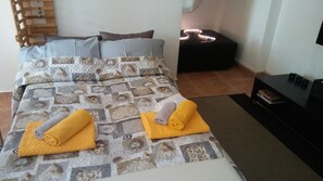 Departamento Confort, varias camas, baño compartido | Cunas, camas extra, wifi gratis y ropa de cama 