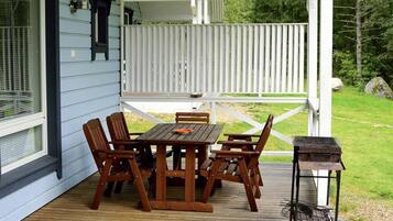 Cottage, Sauna, Lakeside | Terrace/patio