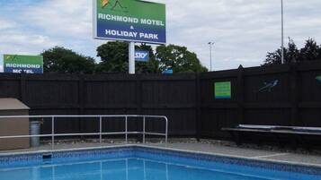 Seasonal outdoor pool