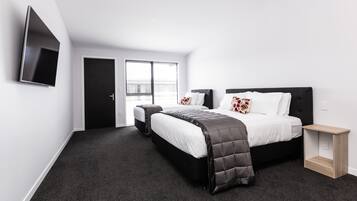 Studio, Beberapa Tempat Tidur, dapur kecil | Seprai premium, bantalan ekstra lembut, meja kerja, dan kedap suara