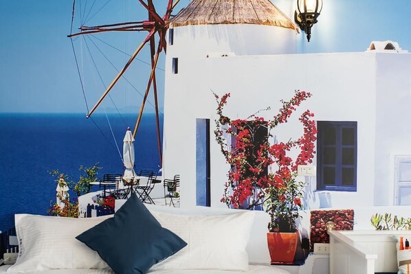 船屋小島兩人房 | 办公桌、遮光窗帘、隔音、免费 WiFi