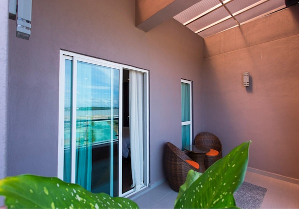 Balcony - Aloha Hotel (Pontian)