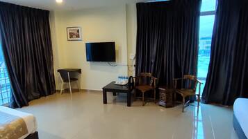 Desk, iron/ironing board (on request), free WiFi, bed sheets