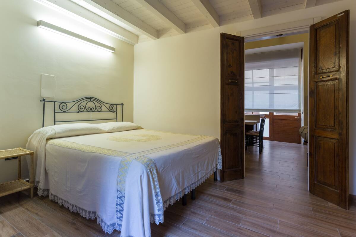 Frette Italian sheets, down duvets, memory-foam beds
