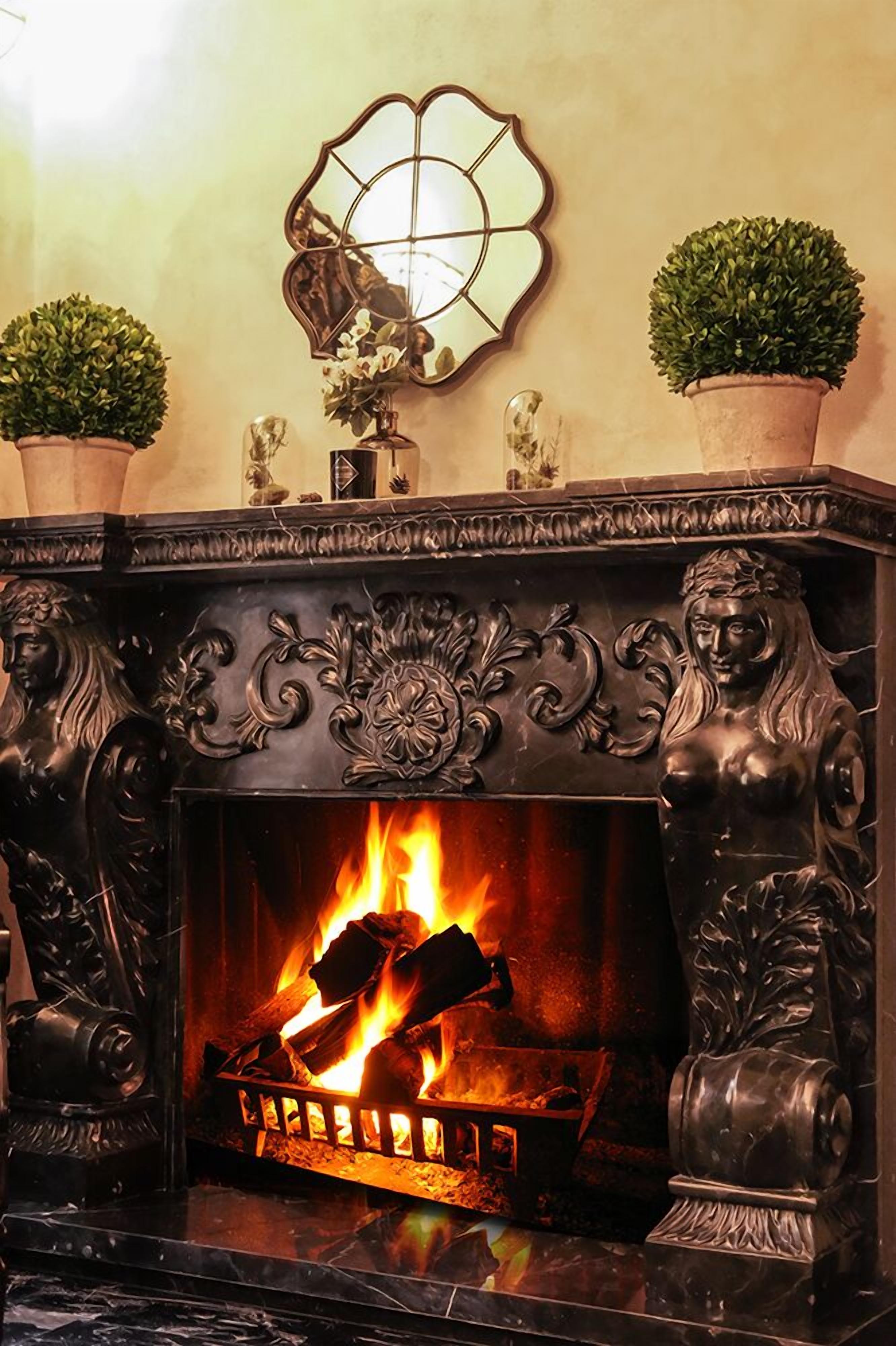 fireplace