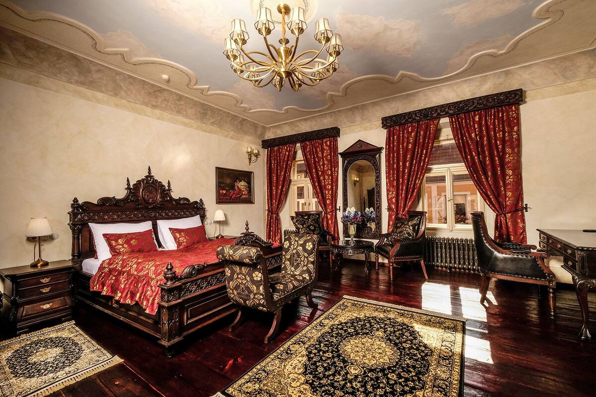 Suite (The Rudolf II. Suite ) | Egyptian cotton sheets, premium bedding, in-room safe, blackout curtains