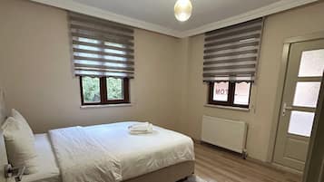 3 habitaciones, caja de seguridad en la habitación y cortinas blackout