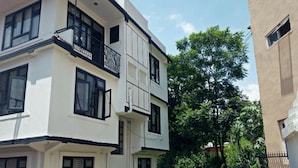 Overnatningsstedets facade