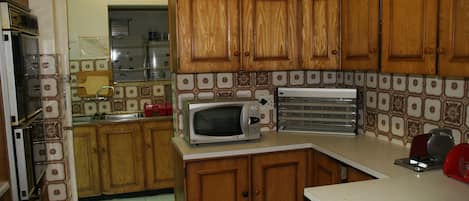 Refrigerador y microondas