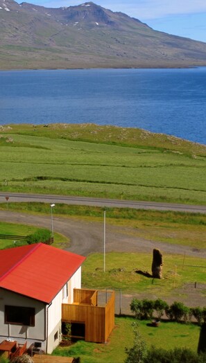 Apartment, 2 Bedrooms (Fell) | Balcony - Lindarbrekka (Djupivogur)